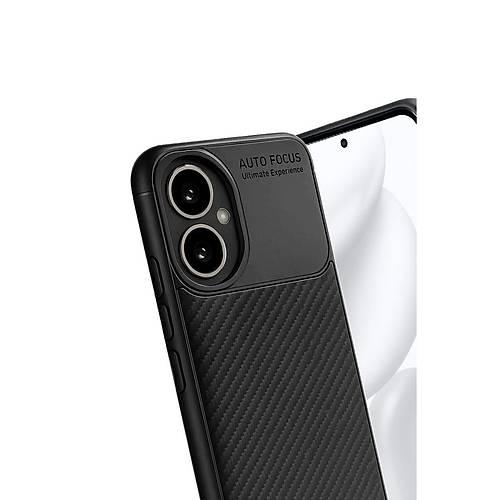 400 K�l�f Auto Focus Karbon Kapak - Siyah