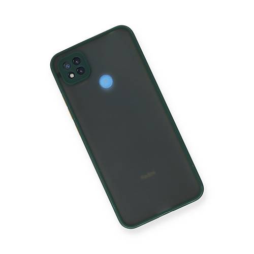 Redmi 9C K�l�f Montreal Silikon Kapak - Ye�il