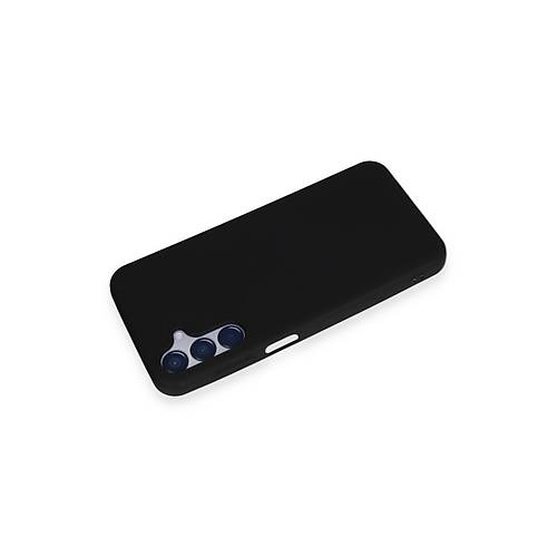 Galaxy M15 K�l�f First Silikon - Siyah