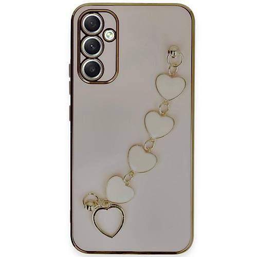 Galaxy A34 5G K�l�f Esila Silikon - Pudra