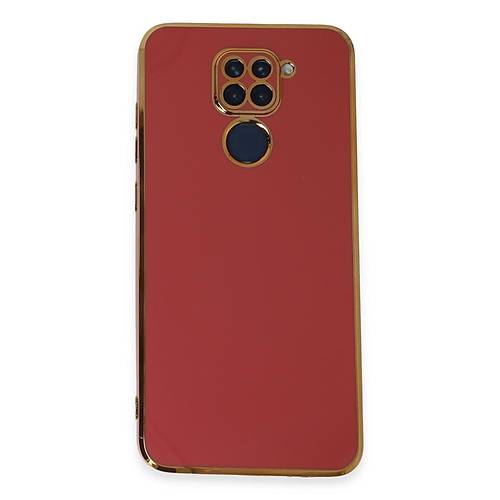 Redmi Note 9 K�l�f Volet Silikon - K�rm�z�
