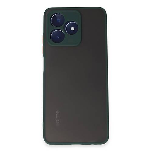 Realme C53 K�l�f Montreal Silikon Kapak - Ye�il