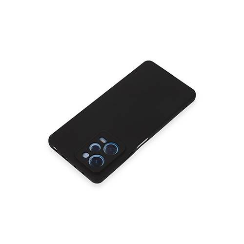 Redmi Note 12 Pro 5G K�l�f Nano i�i Kadife Silikon - Siyah