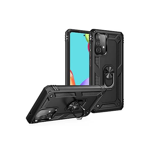 Galaxy A33 5G K�l�f Sofya Y�z�kl� Silikon Kapak - Siyah