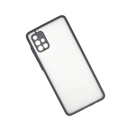 Galaxy A71 K�l�f Montreal Silikon Kapak - Gri