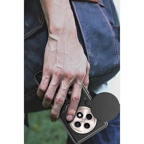 Redmi 14C K�l�f Pars Lens Y�z�kl� Silikon - Lacivert