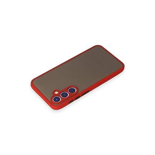 Galaxy S23 K�l�f Montreal Silikon Kapak - K�rm�z�
