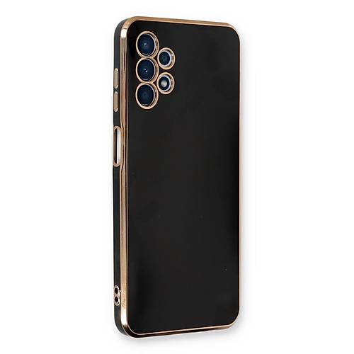 Galaxy A13 4G K�l�f Volet Silikon - Siyah