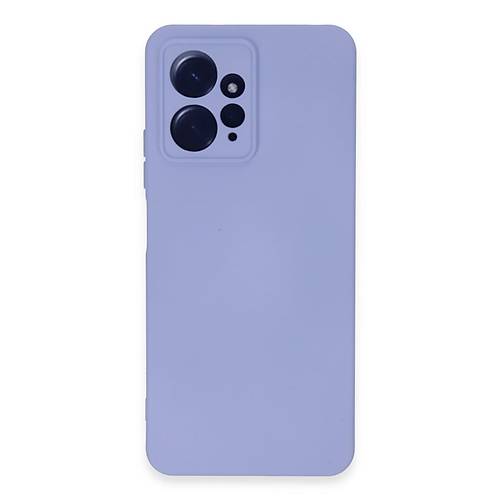 Redmi Note 12 4G K�l�f Nano i�i Kadife Silikon - Lila