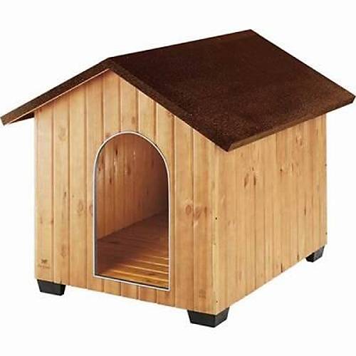 Domus Maxi Ah�ap K�pek Kulubesi 127,5x113x109,5Cm