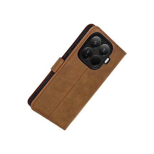 Mi 15T Pro Trend S Plus Kapakl� K�l�f - Taba