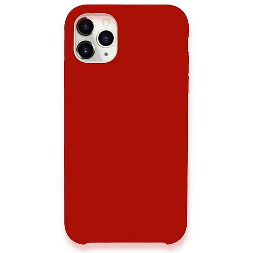 iPhone 11 Pro K�l�f Lansman Legant Silikon - K�rm�z�