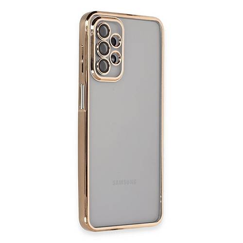 Galaxy A23 4G K�l�f Razer Lensli Silikon - Gold
