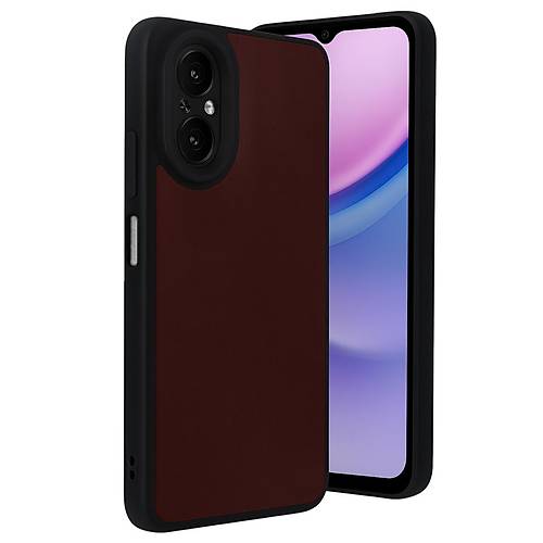 Realme 12 Lite K�l�f Aras Deri Kapak - Bordo
