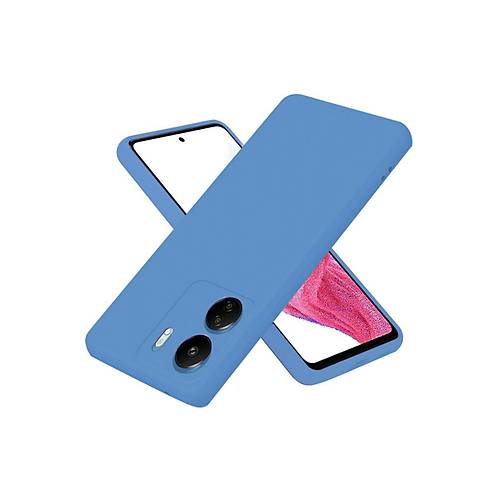 Redmi 13C K�l�f First Silikon - Mavi