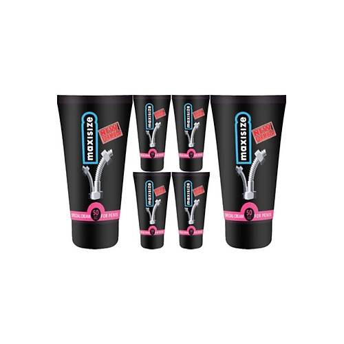 Maxsize KOD:ASLG306 Maxi Size Cream Erke�e �zel 50 ml 6 Adet �ekillendirici Canland�r�c� Krem