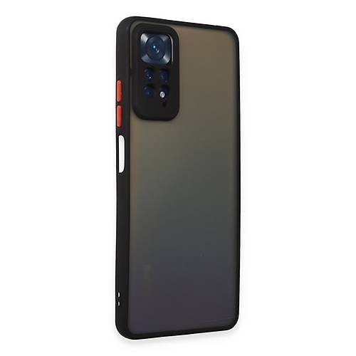 Redmi Note 12 Pro 4G K�l�f Montreal Silikon Kapak - Siyah