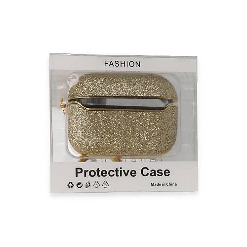 Airpods 3 (3.nesil) Spell Simli K�l�f - Gold