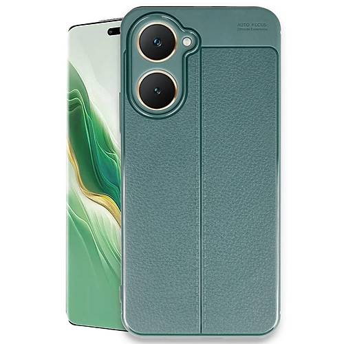 Y18 K�l�f Auto Focus Kapak - Koyu Ye�il