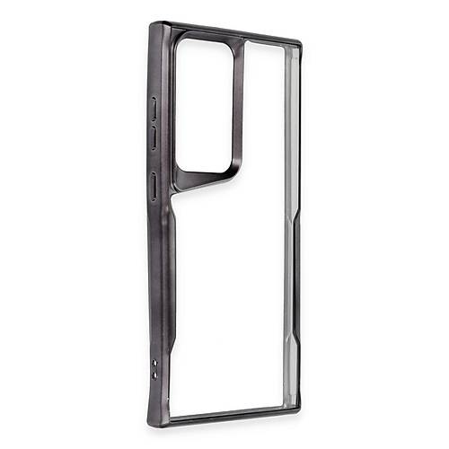 Galaxy S24 Ultra K�l�f Boyi Silikon Kapak - Siyah