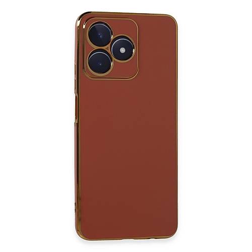 Realme C53 K�l�f Volet Silikon - K�rm�z�