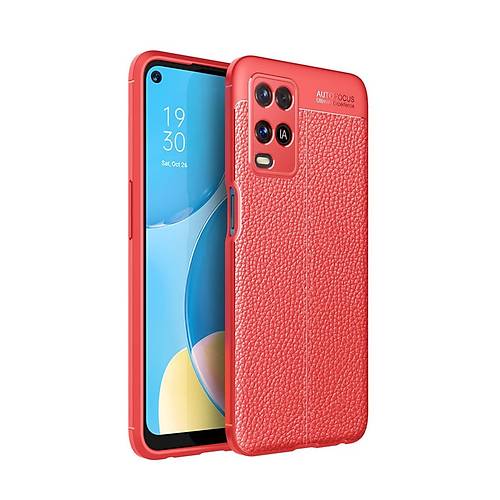 A54 4G K�l�f Auto Focus Kapak - K�rm�z�