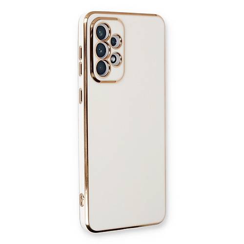Galaxy A33 5G K�l�f Volet Silikon - Beyaz