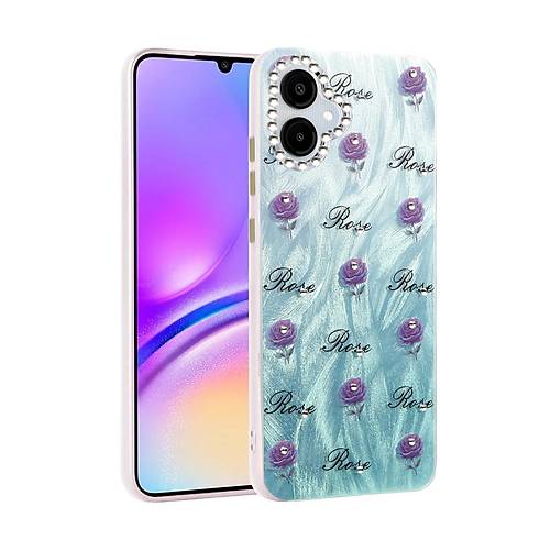 Galaxy A06 K�l�f Blade Aynal� Desenli Kapak - Desen 9