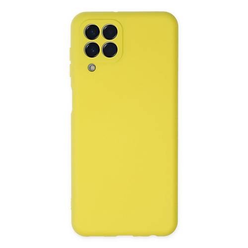 Galaxy M33 K�l�f Nano i�i Kadife Silikon - Sar�