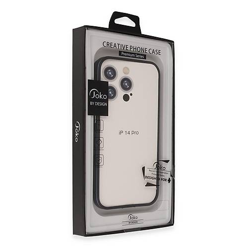 iPhone 14 Pro Max Land Bumper Koruma Kapak - Titan Gri