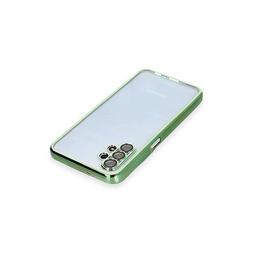 Galaxy A13 4G K�l�f Razer Lensli Silikon - Ye�il
