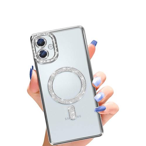 Galaxy A06 Joke Simli Magneticsafe K�l�f - G�m��
