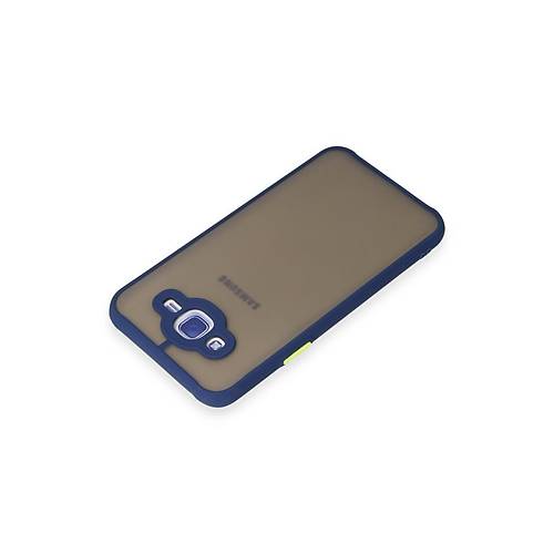 Galaxy J7 K�l�f Montreal Silikon Kapak - Lacivert