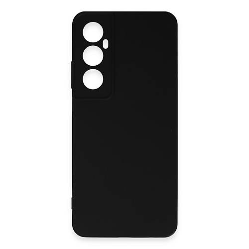 Realme C65 K�l�f First Silikon - Siyah