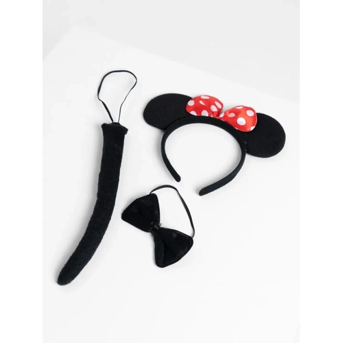 Minnie Mouse Kost�m Seti Ta� Kuyruk Papyon G�steri Seti