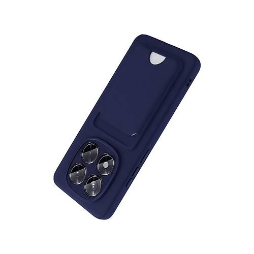Redmi Note 15 Pro 5G Kelvin Kartvizitli Silikon - Lacivert