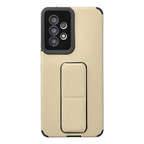 Galaxy A53 5G K�l�f Mega Standl� Silikon - Gold