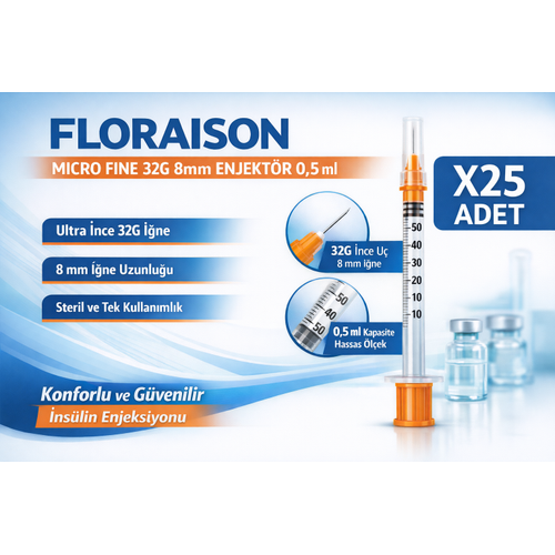 Floraison Micro Fine 32G 8mm Enjekt�r �ns�lin ��r�ngas�