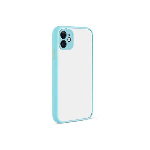 iPhone 12 K�l�f Montreal Silikon Kapak - Turkuaz