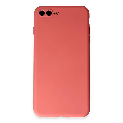 iPhone 7 Plus K�l�f First Silikon - Kiremit