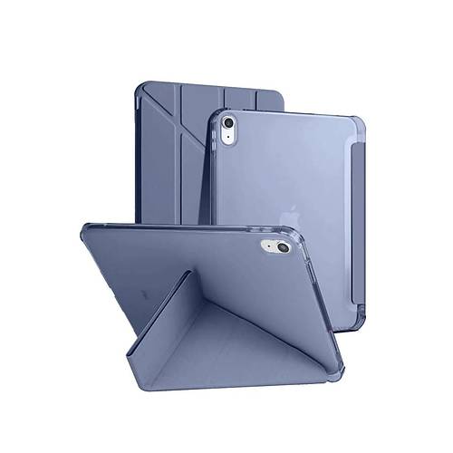 iPad 2022 10.9 (10.nesil) K�l�f Kalemlikli Mars Tablet K�l�f� - Lavender