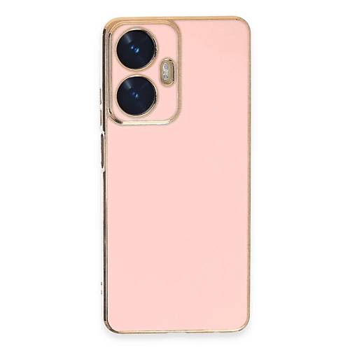 Realme C55 K�l�f Volet Silikon - Pembe