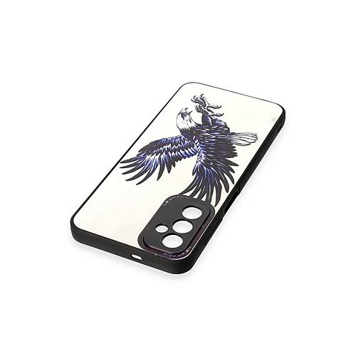 Galaxy M23 K�l�f Mirror Desenli Kapak - Mirror - 1