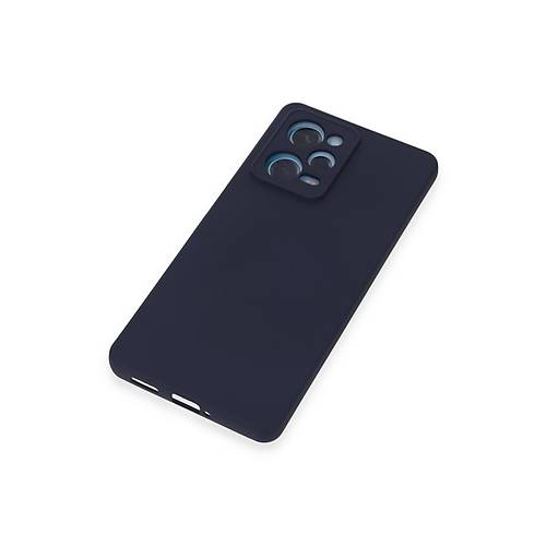 Redmi Note 12 Pro 5G K�l�f Nano i�i Kadife Silikon - Lacivert
