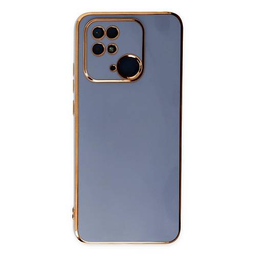 Redmi 10C K�l�f Volet Silikon - Mavi