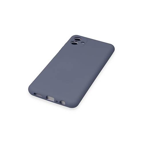 Galaxy A04E K�l�f Nano i�i Kadife Silikon - Gri