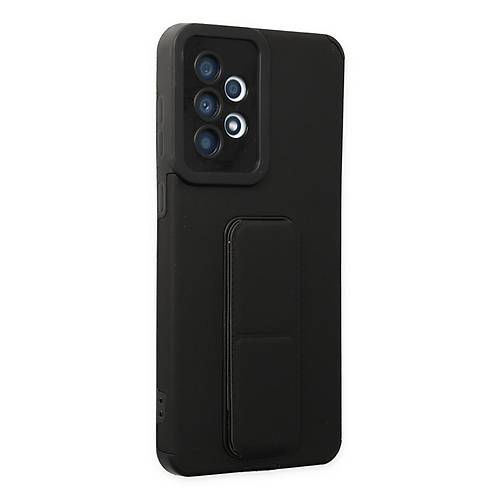 Galaxy A33 5G K�l�f Mega Standl� Silikon - Siyah