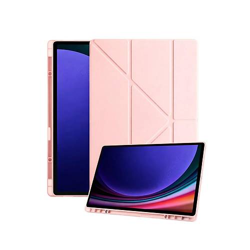 Galaxy X930 Tab S11 Ultra 14.6 Kalemlikli Mars Tablet K�l�f� - Rose Gold