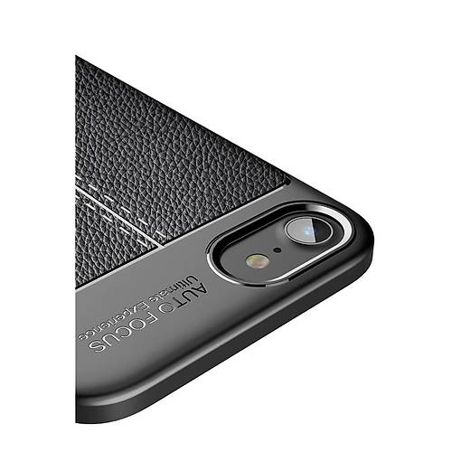 iPhone 7 K�l�f Auto Focus Kapak - K�rm�z�
