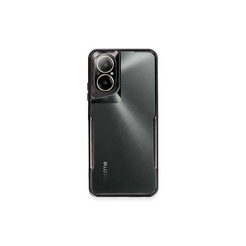 Realme 12 Lite K�l�f Boyi Silikon Kapak - Siyah